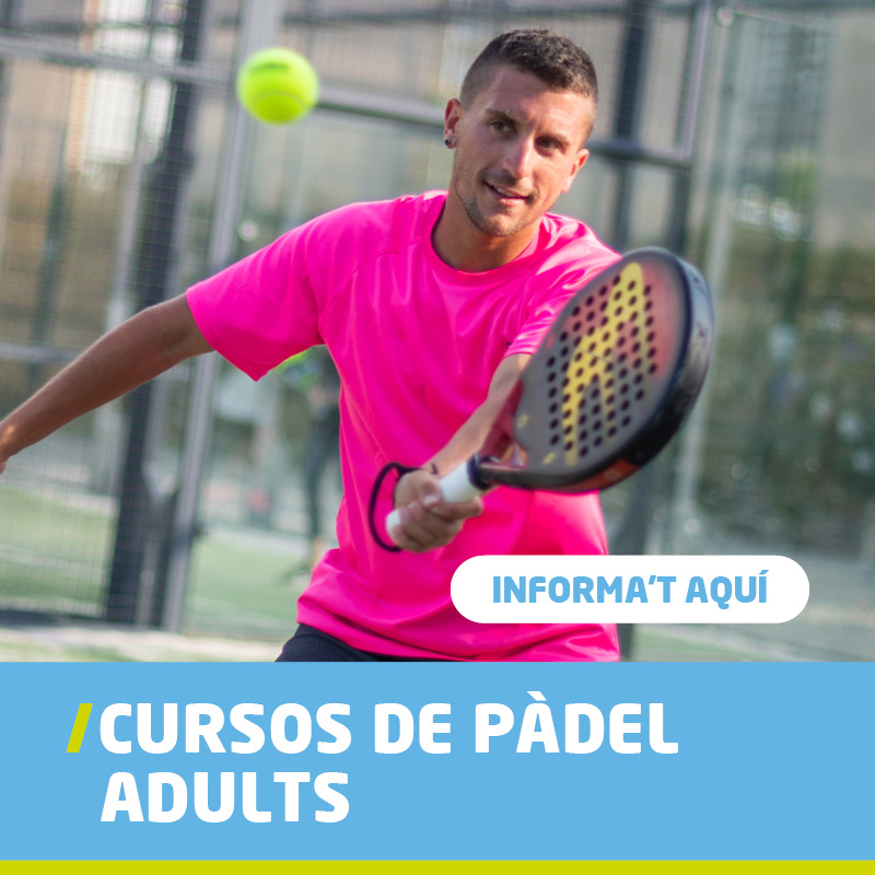 cursos pàdel adults