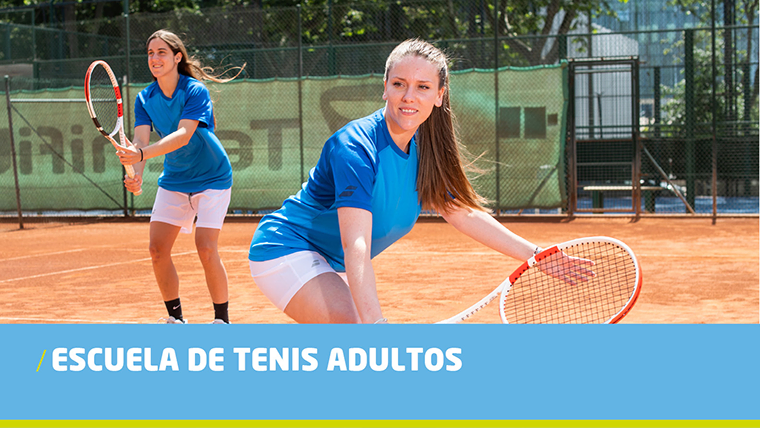 Escuela de tenis adultos