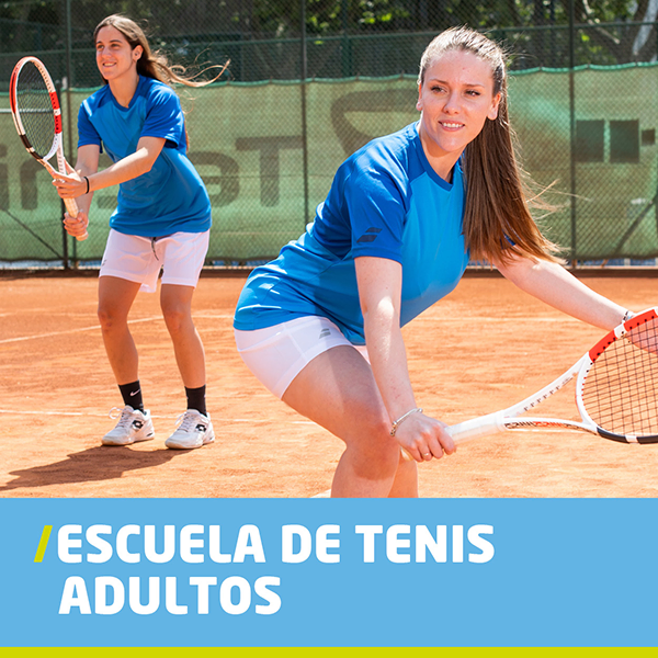 Escuela de tenis adultos