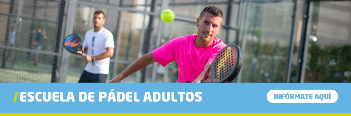 Escuela de pádel adultos