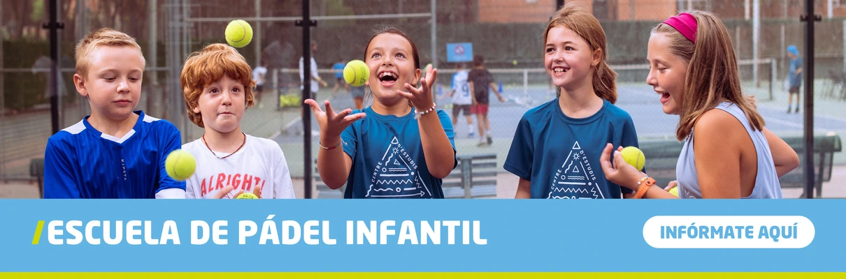 Escuela de pádel infantil